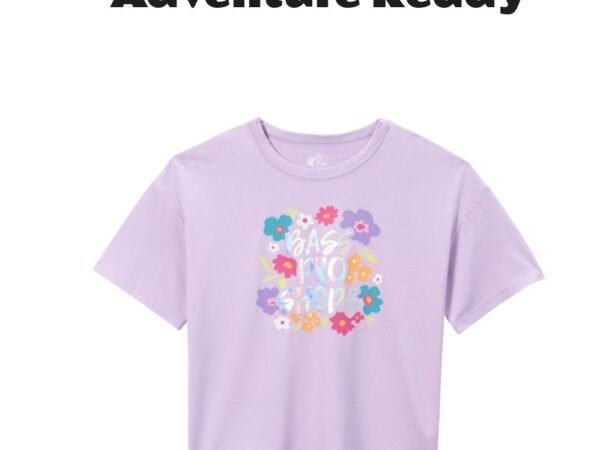 Bass Pro Shops Performance Short-Sleeve T-Shirt for Kids - Lavendula