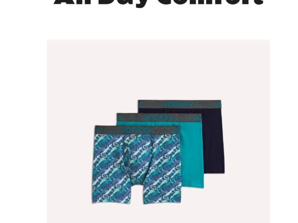 Jockey Boys' Cotton Stretch Boxer Brief 3-Pack