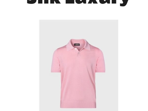 Short Sleeve Silk Polo
