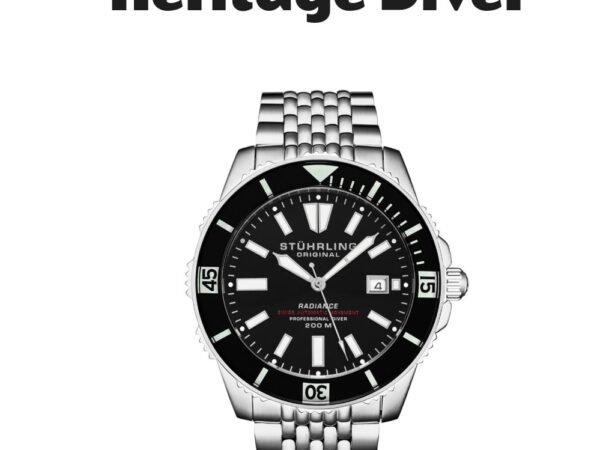 Stuhrling Radiance Heritage 1006 Swiss Automatic Diver Watch