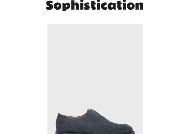 Homer Suede Wing Tip Oxford