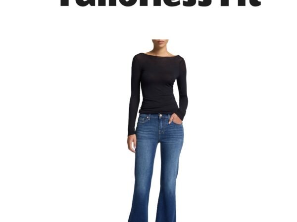7 For All Mankind Women's Dojo Mid-Rise Flare Jeans Cambridge