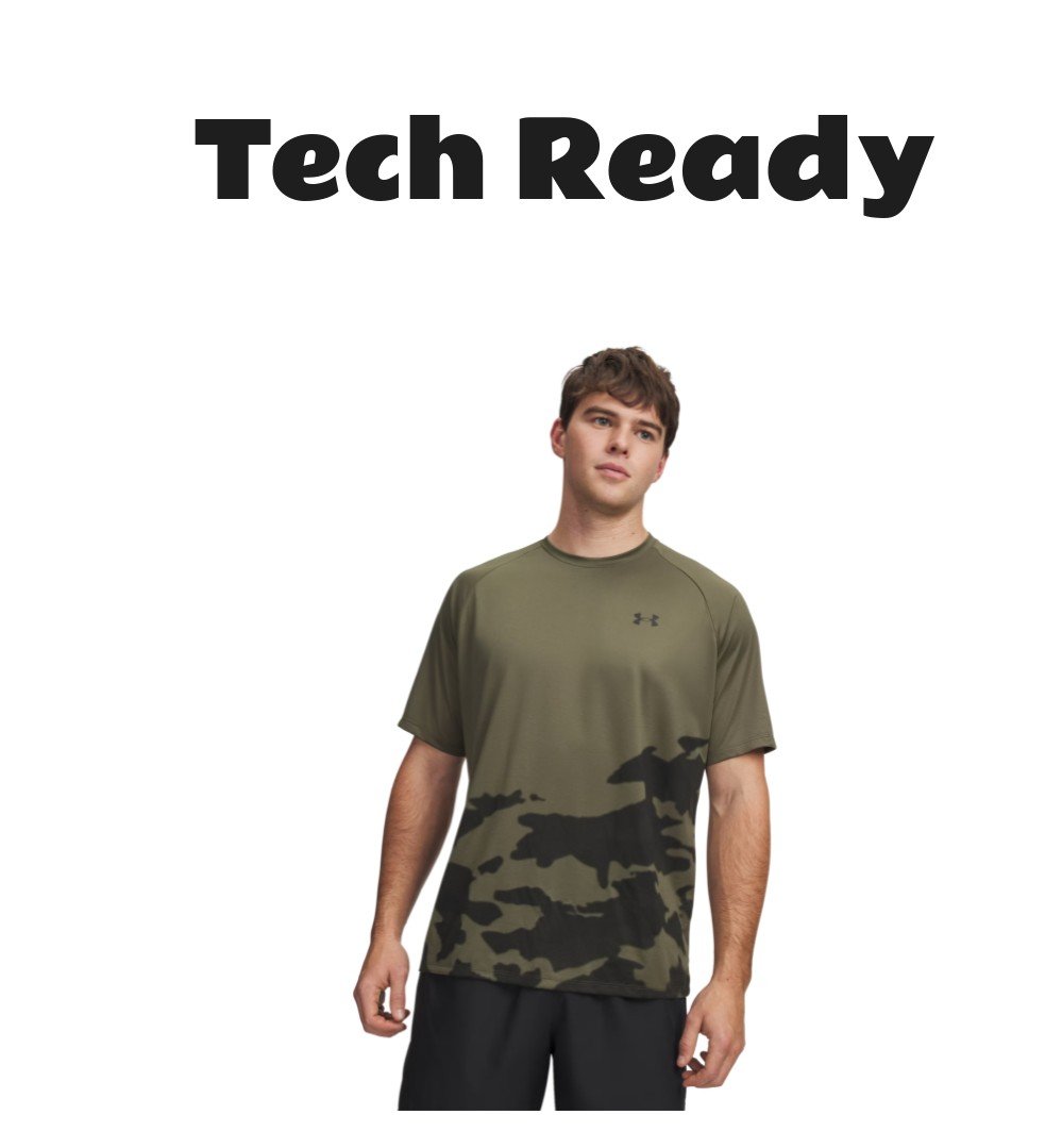 Under Armour Tech Novelty Short-Sleeve T-Shirt