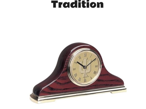 Indiana Hoosiers Napoleon Clock