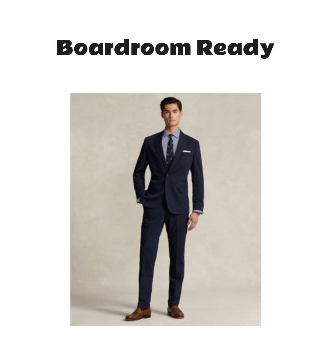 Polo Ralph Lauren Modern Performance Twill Sport Coat Trousers