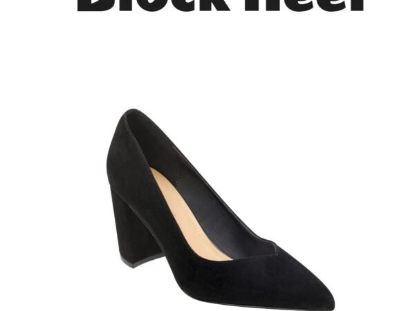 Marc Fisher Caitlin Slip-On Block Heel Pumps