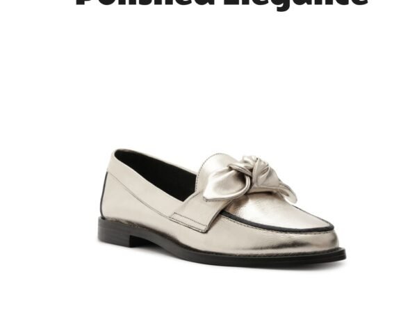 Arezzo Women's Cassidy Round Toe Loafers