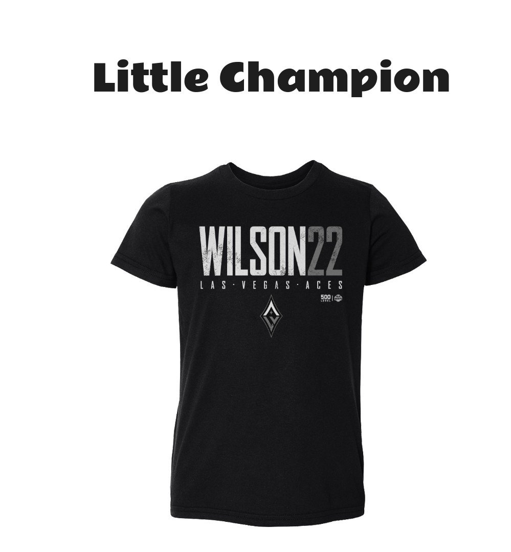 Toddler A'ja Wilson Las Vegas Aces Elite T-Shirt
