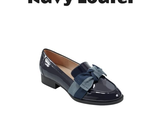 Bandolino Women's Lindio Bow Slip On Tailored Loafers
