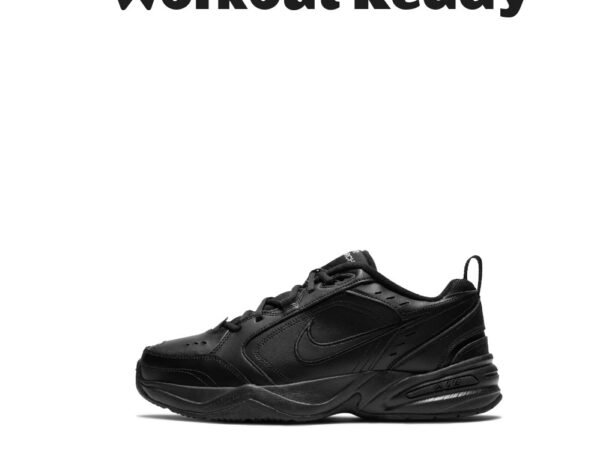 Nike Air Monarch IV Men's Workout Shoes Black