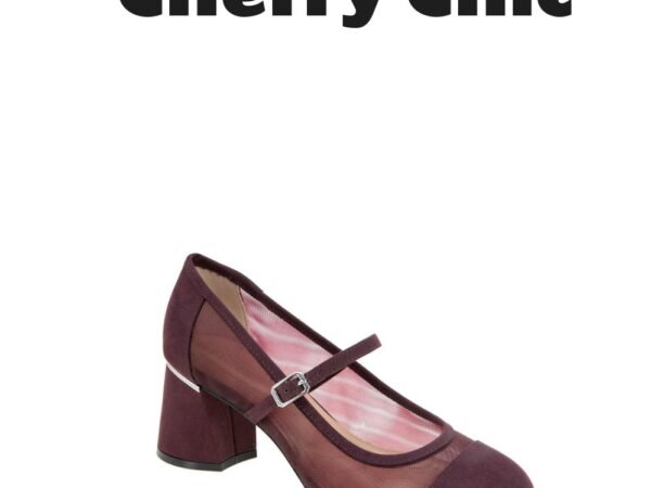 BCBG Women's Millie Dark Cherry Heels