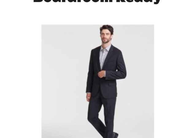 Hugo By Hugo Boss Mens Slim Fit Superflex Stretch Solid Suit Separates