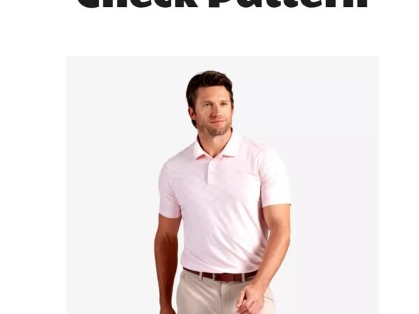 PUMA MATTR Check Jacquard Men's Golf Polo