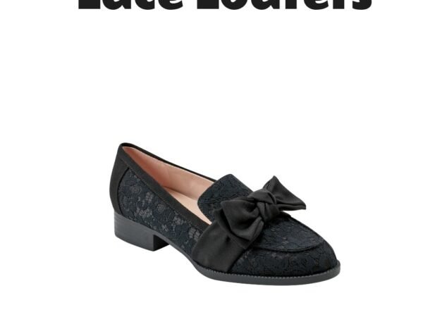 Bandolino Women's Lindio Bow Slip On Tailored Loafers