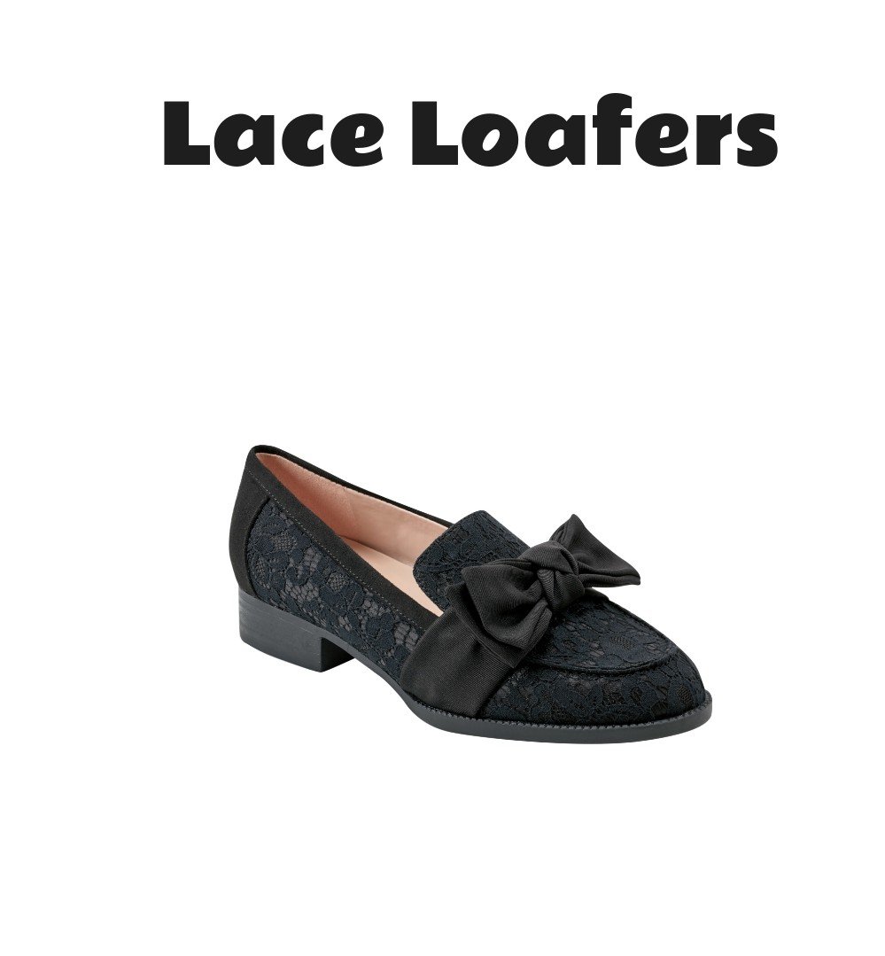 Bandolino Women's Lindio Bow Slip On Tailored Loafers