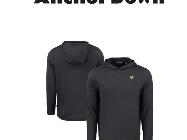 Cutter & Buck Vanderbilt Commodores Coastline Epic Comfort Eco Long Sleeve Hoodie