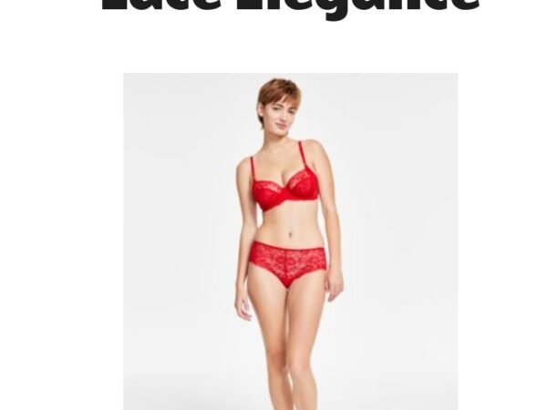 Lauren Ralph Lauren Women's Lace Bra & Hipster Brief Set
