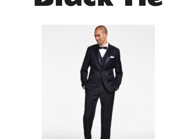 Michael Kors Mens Classic Fit Stretch Black Solid Tuxedo Separates