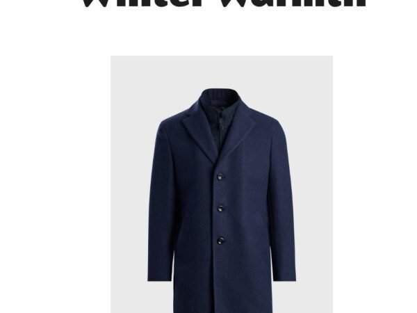 Wool & Cashmere Coat with Gilet