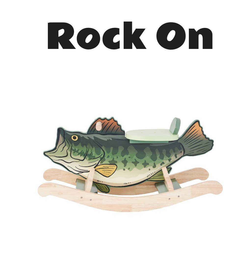 Bass Pro Shops Bass Rocking Toy for Kids