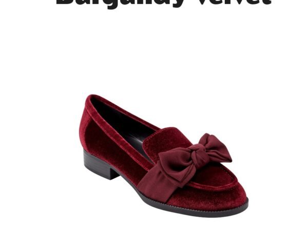 Bandolino Lindio Bow Slip On Tailored Loafers