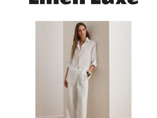 Lauren Ralph Lauren Wide Leg Linen Pants