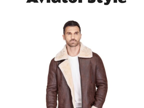 Braveman Men's Faux Shearling Bomber Jacket
