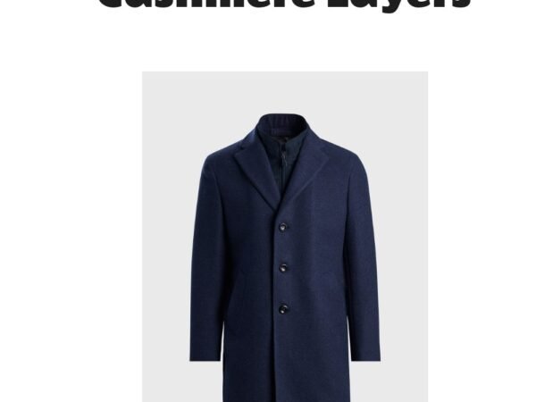 Wool & Cashmere Coat with Gilet