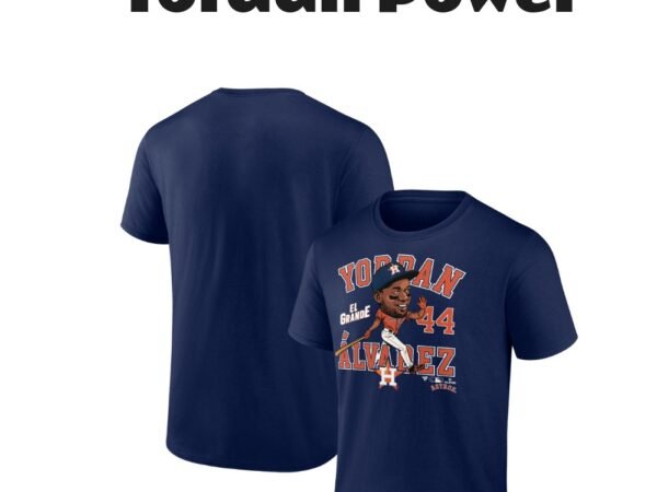 Men's Yordan Alvarez Houston Astros Caricature T-Shirt