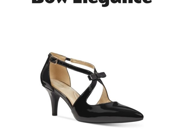 Bandolino Zeffer Strappy Bow Stiletto Heel Pumps