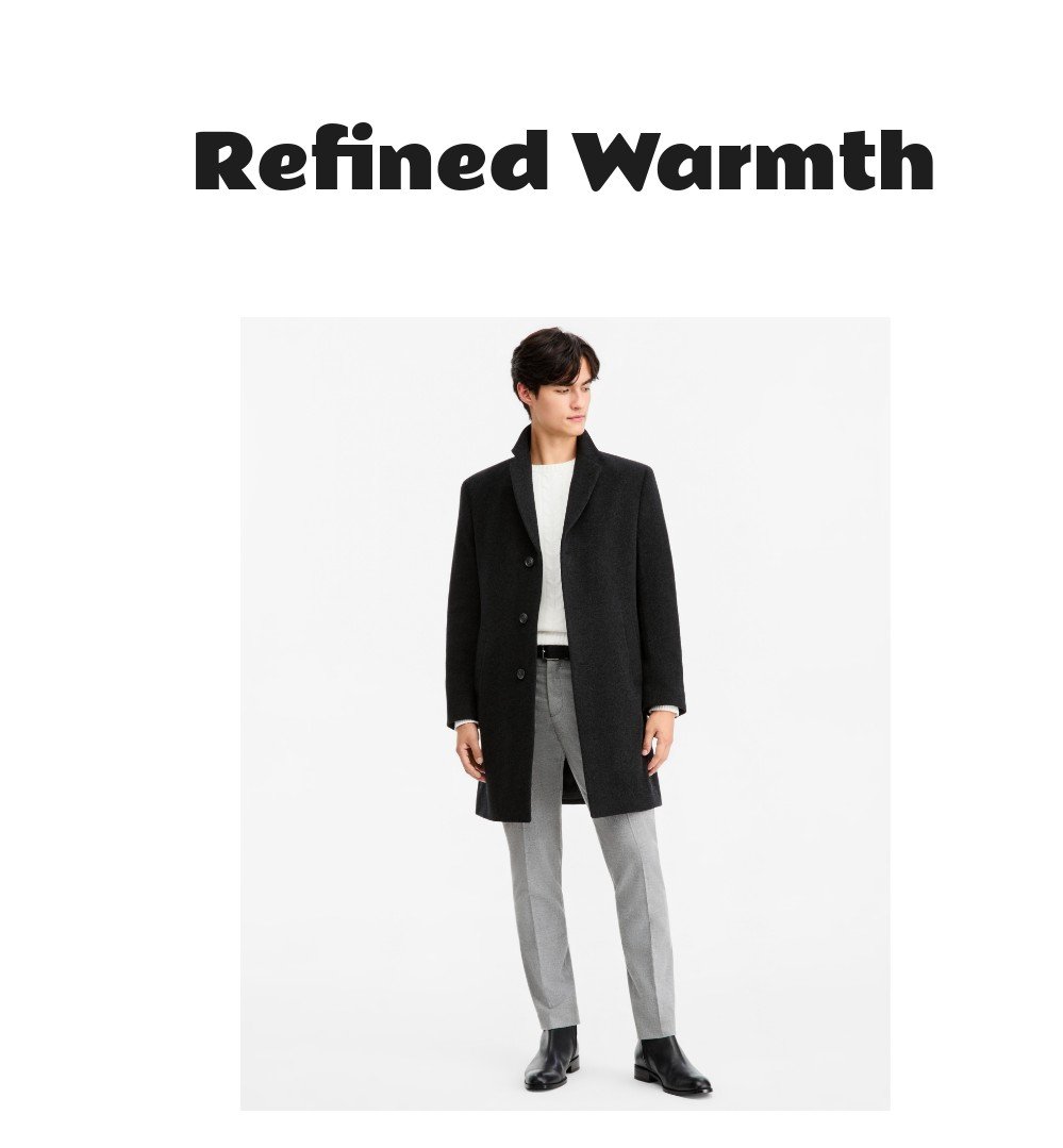 Nautica Men's Barge Classic Fit Wool Cashmere Blend Overcoat