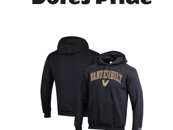 Champion Vanderbilt Commodores Arch Over Logo Pullover Hoodie