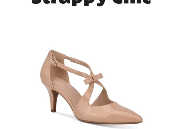 Bandolino Zeffer Strappy Bow Stiletto Heel Pumps