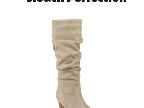 Journee Collection Haze Slouchy Wedge Knee High Boots