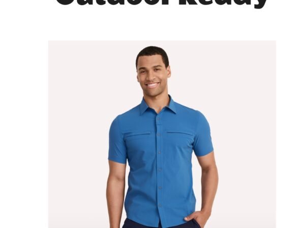 Jockey Outdoors by Luke Bryan Short Sleeve Snap Woven Shirt