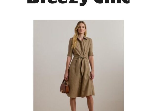 Lauren Ralph Lauren 100% Linen Shirt Dress