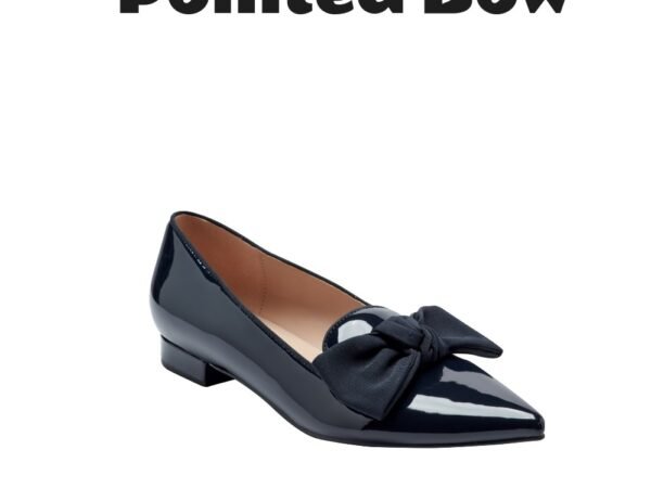 Bandolino Auggie Bow Pointed Toe Tailored Loafers