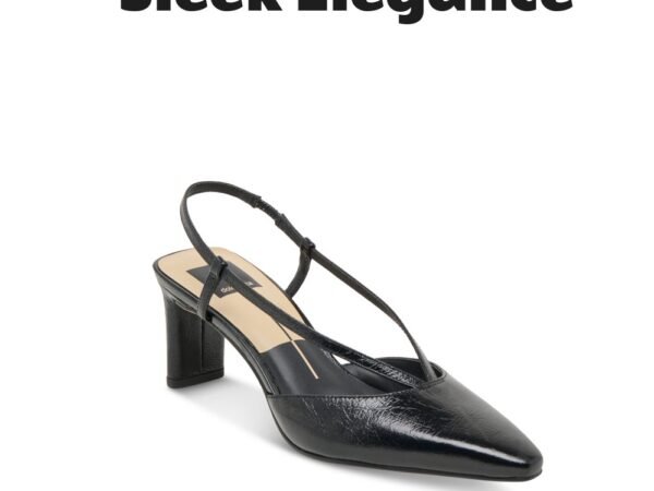 Dolce Vita Ginay Pointed-Toe Slingback Blade-Heel Pumps