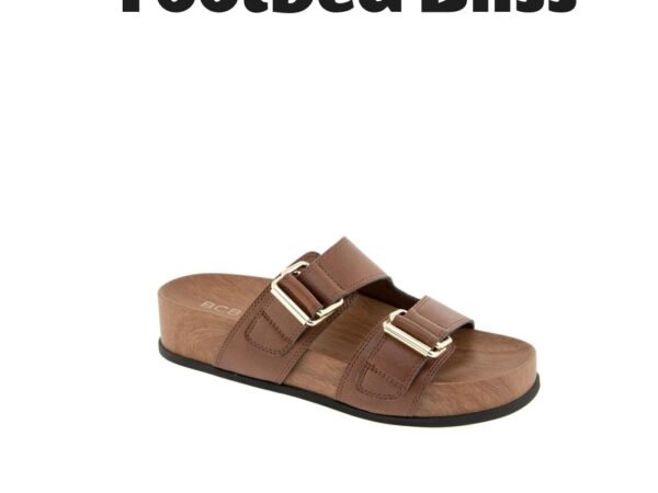 BCBG Women's Sanzia Footbed Sandal
