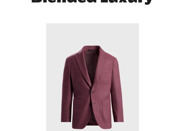 Wool & Cashmere Patch Pocket Jacket