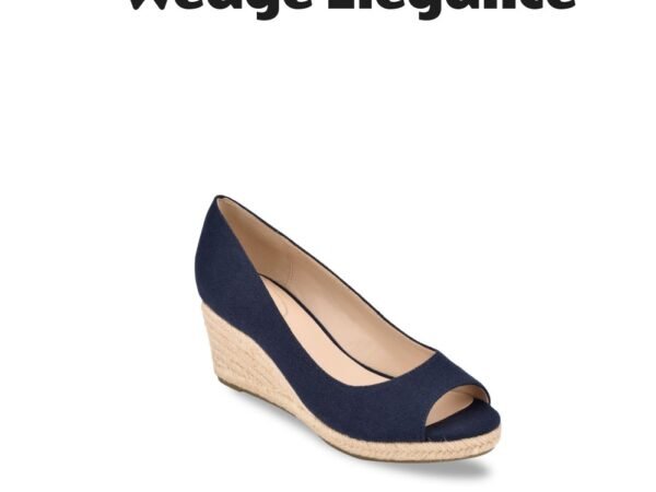 Bandolino Nuri Peep Toe Espadrille Wedge Pumps