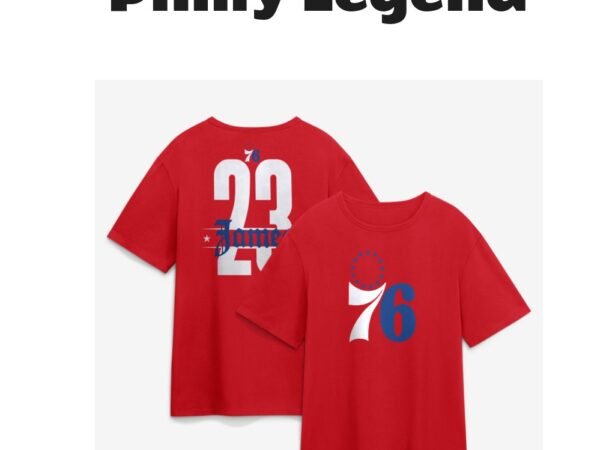 Men's LeBron James Philadelphia 76ers Namesake T-Shirt