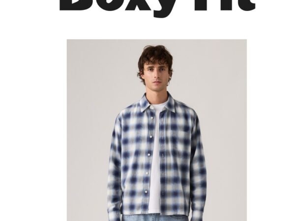 Levi's Men's Duboce Boxy Regular-Fit Overshirt