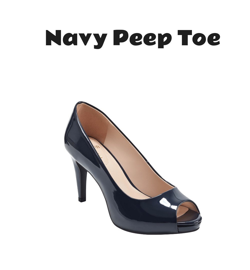 Bandolino Women's Rainaa Platform Stiletto Peep Toe Pumps