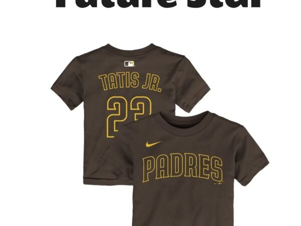 Infant Nike Fernando Tatis Jr. San Diego Padres Name & Number T-Shirt