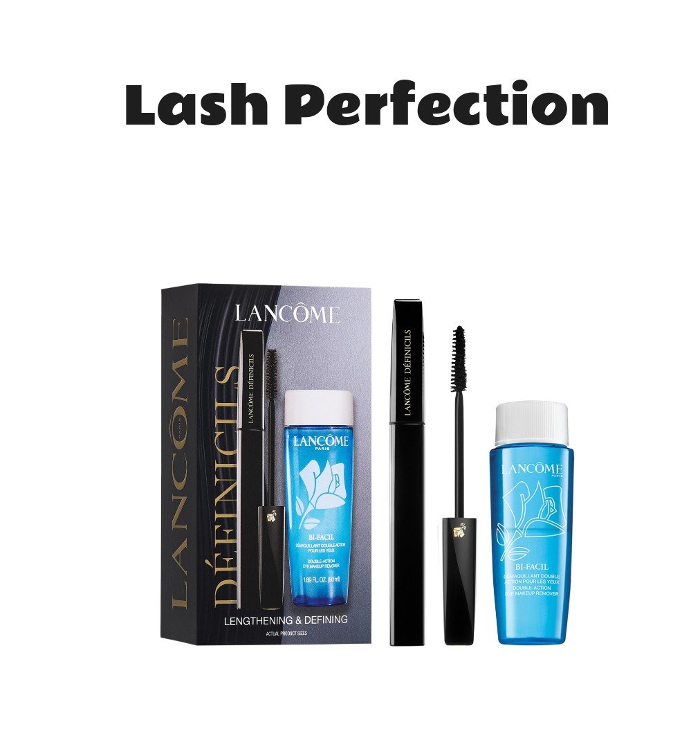 Lancome Definicils Mascara and Bi-Facil Makeup Remover Gift Set
