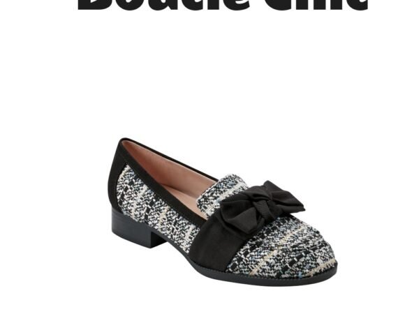 Bandolino Lindio Bow Slip On Tailored Loafers