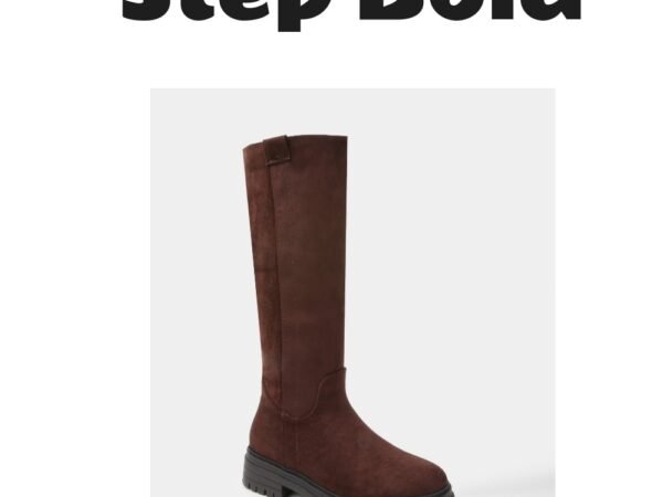 Berness Beverly Microfiber Suede Lug Sole Boots