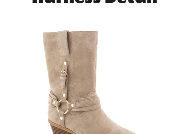 BCBG Women's Edi Harness Bootie