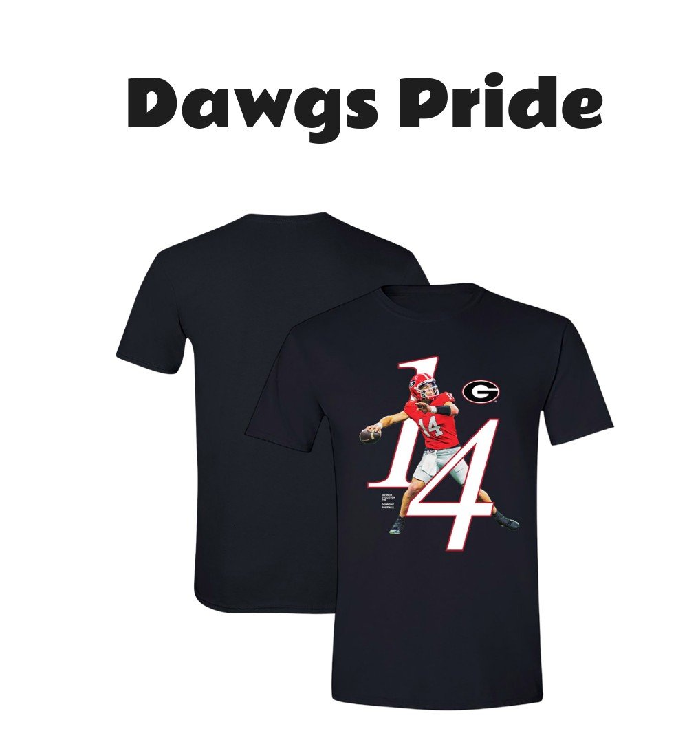 Gunner Stockton Georgia Bulldogs Breakthrough Series NIL T-Shirt